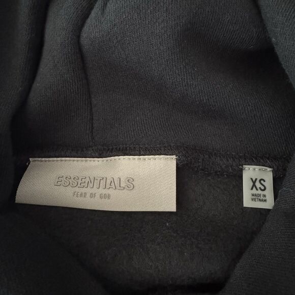 Essentials Fear Of God Hoodie Men’s XS Stretch Limo Oversized Streetwear Grunge - Picture 7 of 13